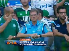 Oswaldo pode ser demitido do Palmeiras