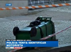 Motorista foge após atropelar dois garis no Centro de SP