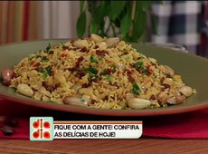 Arroz Carreteiro com Pinhão