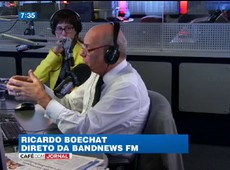 Foi uma precipitação absurda, diz Boechat sobre declaração de Dilma