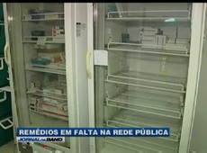 Faltam remédios para esclerose múltipla e quimioterapia na rede pública