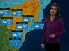 Domingo será gelado no Sul do país