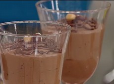 Mousse de Chocolate com Avelã