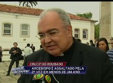 Arcebispo é assaltado pela segunda vez em menos de um ano