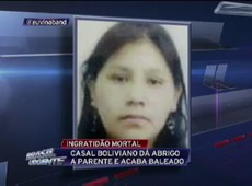 Casal boliviano dá abrigo a parente e acaba baleado