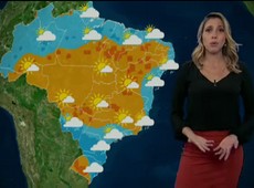 Chuva avança em direção ao Sudeste do Brasil