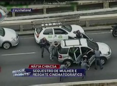 Sequestro de mulher termina com resgate cinematográfico em SP