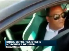 Disputa entre taxistas e motoristas do Uber provoca tensão em Brasília
