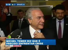 Temer tenta atenuar momento tenso do governo Dilma