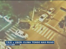 Taxistas sequestram e ameaçam motorista do aplicativo Uber em SP
