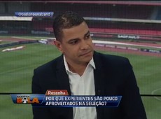 Fabiano: jogadores que passam por melhor momento deveriam ser convocados