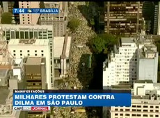 Milhares protestam contra Dilma em São Paulo