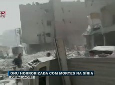 ONU se diz horrorizada com mortes na Síria
