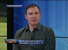 Velloso comenta jogo entre Palmeiras e Joinville