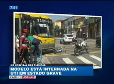 Pai de modelo atropelada diz que filha pode ter morte cerebral