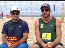 Vôlei de praia é o destaque do Em Busca do Ouro
