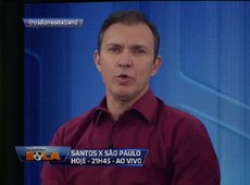 Velloso: Santos é favorito no jogo contra o São Paulo