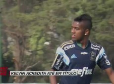 VÍDEO: Atacante do Palmeiras acredita em conquistar o título do Brasileirão