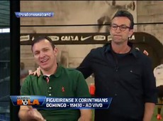 Velloso: Corinthians tem que tentar atropelar o Figueirense