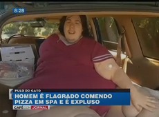 Obeso é expulso de spa por comer pizza