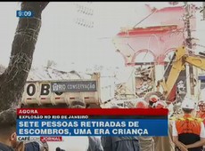 RJ: menina de 9 anos estava entre vítimas da explosão