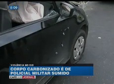 RJ: corpo carbonizado é identificado como de PM