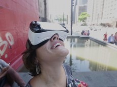 Folha testa óculos de realidade virtual na av. Paulista; veja reações