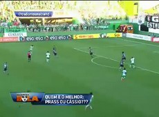 Fernandinho: Prass foi protagonista do Palmeiras, mas Cássio é melhor