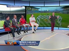 Prass e Cássio são grandes goleiros, diz Samuel