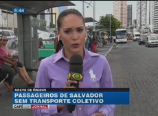 Transporte coletivo de Salvador entra em greve