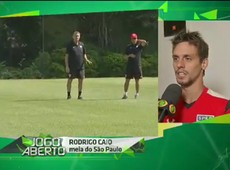 Rodrigo Caio sobre treinos sem Ceni: é estranho