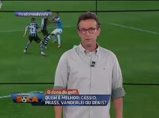 Para Neto, Walter, do Corinthians, é o melhor goleiro de todos