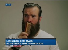 Barbas ajudam a evitar bactérias