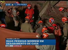 RJ: casa desaba após construção irregular