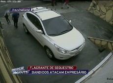 Bandidos atacam empresário em sequestro relâmpago