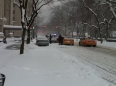 Nevasca causa transtornos em Nova York