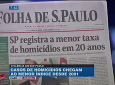 São Paulo registra queda na taxa de homicídios