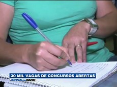 30 mil vagas de concurso estão abertas
