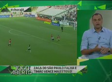 Denilson sobre falha de Lucão: faltou comunicação