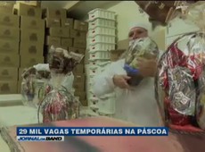 29 mil vagas temporárias serão abertas na páscoa