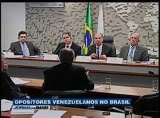 Opositores venezuelanos são recebidos em Brasília