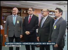 Opositores da Venezuela pedem apoio do Brasil