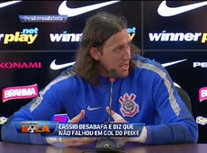 Cássio: eu acho que não falhei no gol