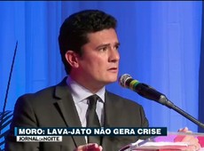 Lava Jato não gera crise, diz Sérgio Moro