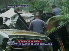Polícia descobre desmanche de carros de luxo roubados