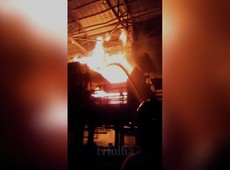 Incndio em usina da CSN, no Rio, deixa quatro feridos