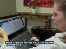 Aumento do desemprego tem reflexo direto nos salários