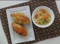 Frango ao molho de gengibre