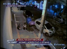 Ladrão faz quatro vítimas na mesma noite