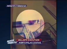 Vigilante é morto pelas costas